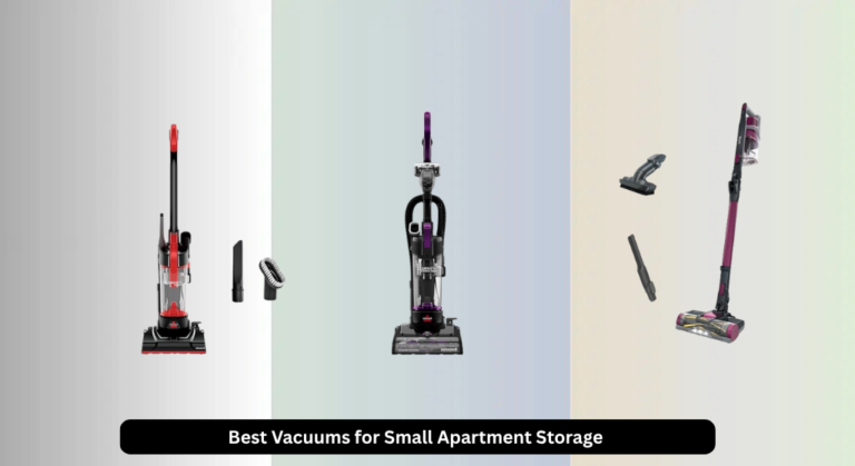 4 Best Vacuums for Small Apartment Storage 2026